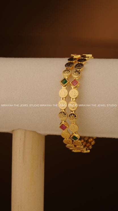 SHRIVALLI KAASU BANGLE (2PC)