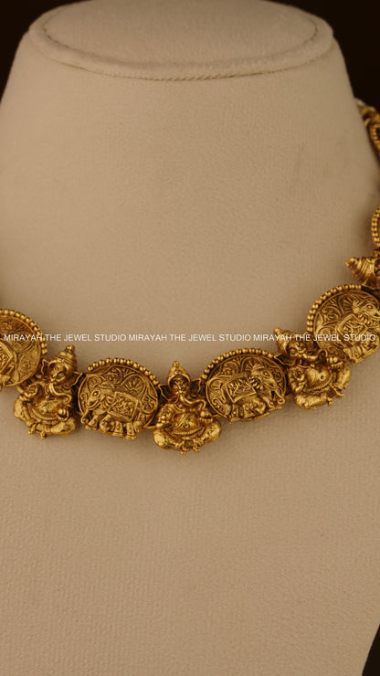 SWARNA GANESHA HERITAGE NECKLACE