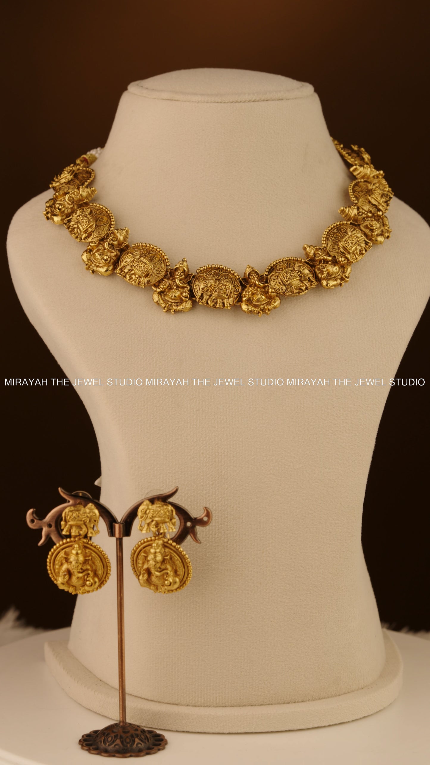 SWARNA GANESHA HERITAGE NECKLACE