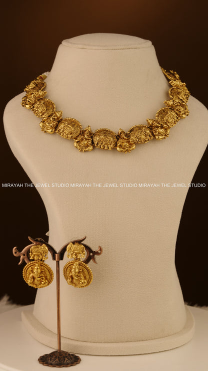 SWARNA GANESHA HERITAGE NECKLACE
