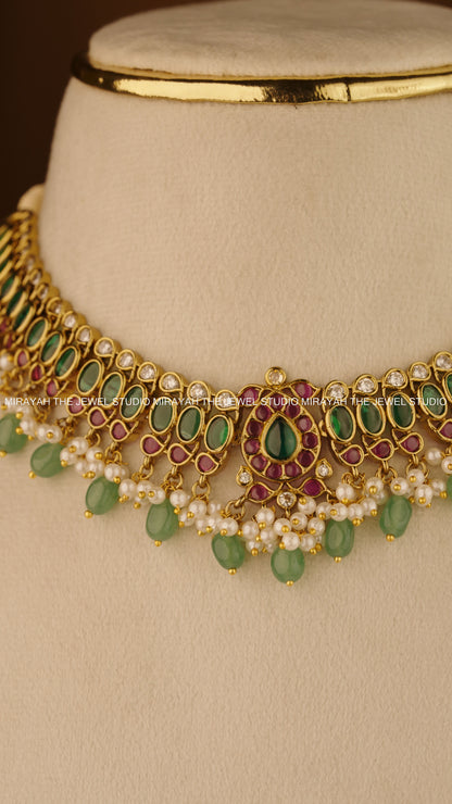 VALLENCIA GEMLINE NECKLACE
