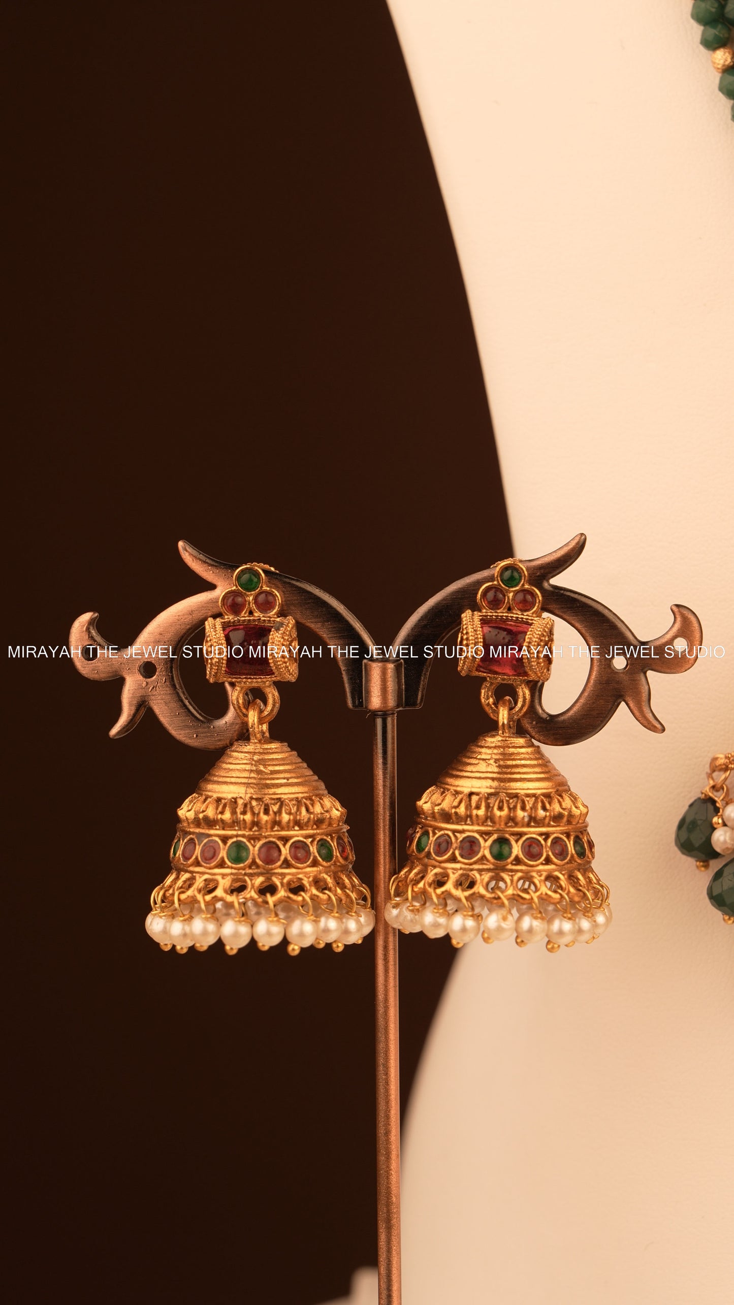 HEMA MAYURI BEADED HARAM