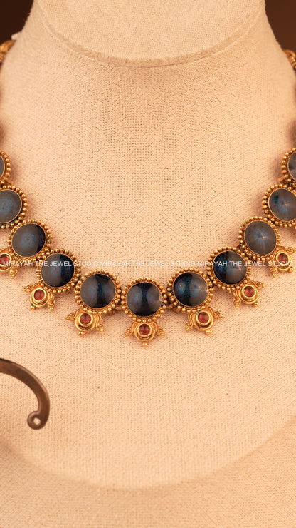 NEELAMBARI NECKLACE