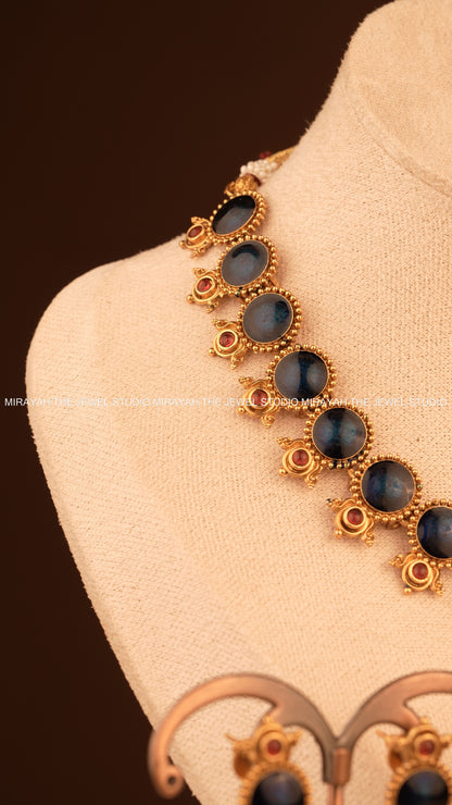 NEELAMBARI NECKLACE