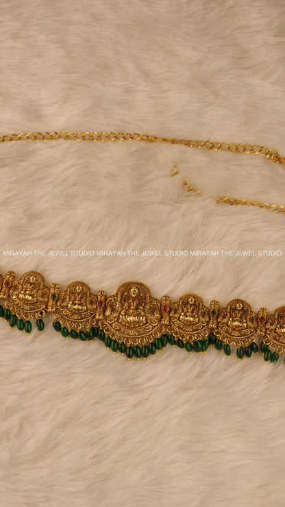 MARAKATA LAKSHMI HIP CHAIN