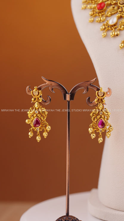 NAVARATNA ROYALE NECKLACE