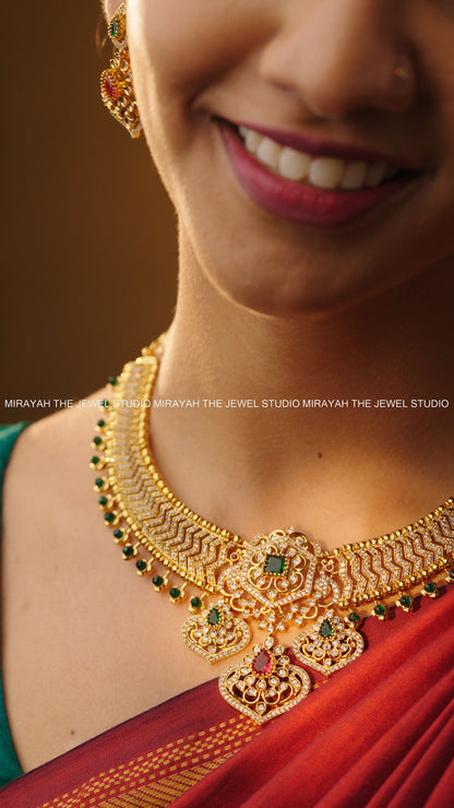 PREMIUM SWARNA RATNA NECKLACE