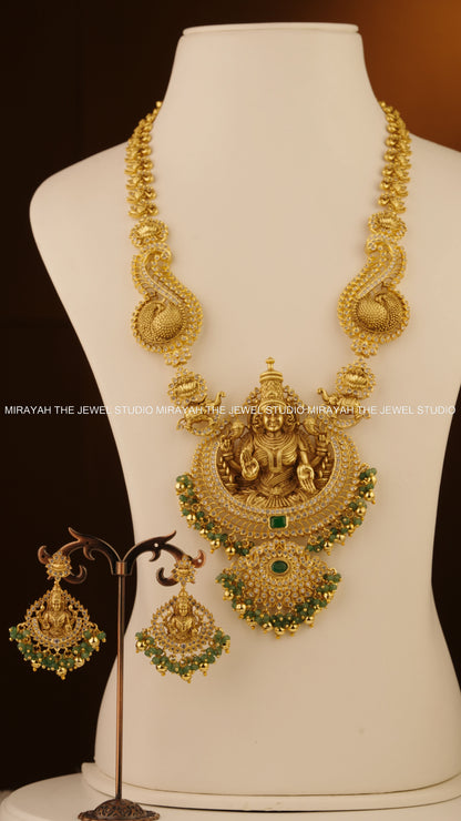 RATNA SIMHASINI HARAM - GREEN
