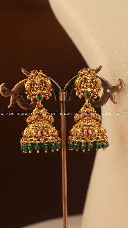 MANGALA DEEPA CHOKER - GREEN