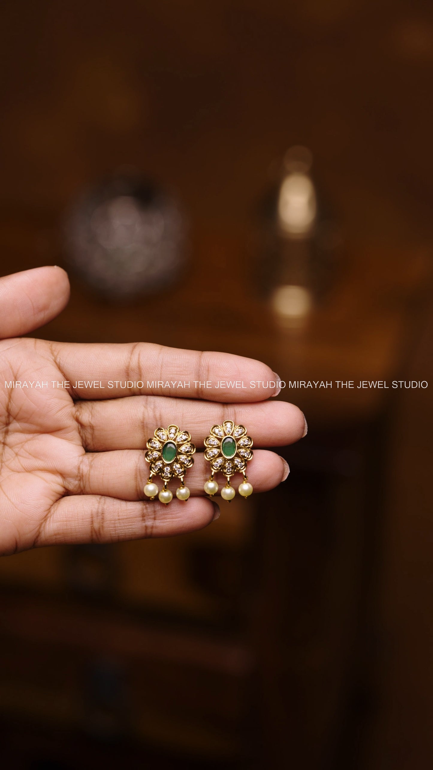 AD DOUBLE LAYERED CHOKER - GREEN