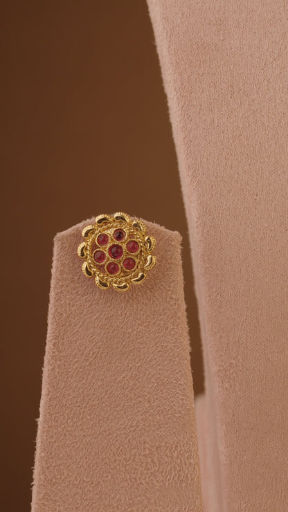 MUKTA CHAKRA CHOKER - RED