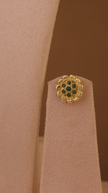 MUKTA CHAKRA CHOKER - GREEN