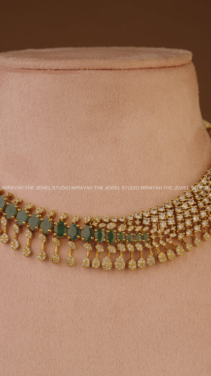AURELIA EMERALD AD NECKLACE