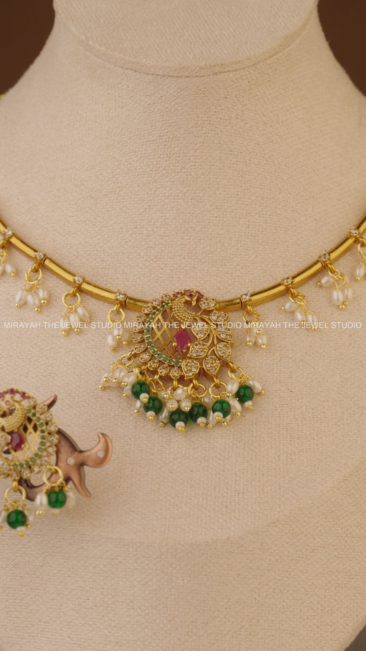 PREMIUM PEARL PEACOCK HASLI