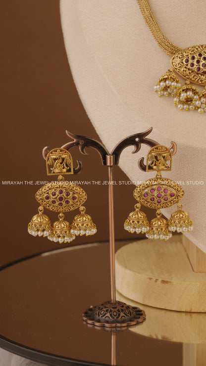 JHUMKA RAGA NECKLACE
