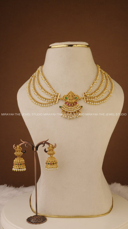 THAARIKA PEARL LAYERED NECKLACE