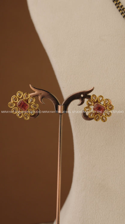 SOUBAGYA SUTRA NECKLACE - RED