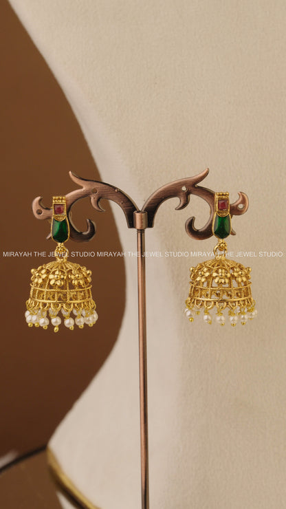 PUSHKARA PETALS ENAMEL NECKLACE