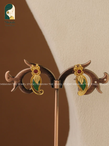 GOLD MANGO RATNA NECKLACE