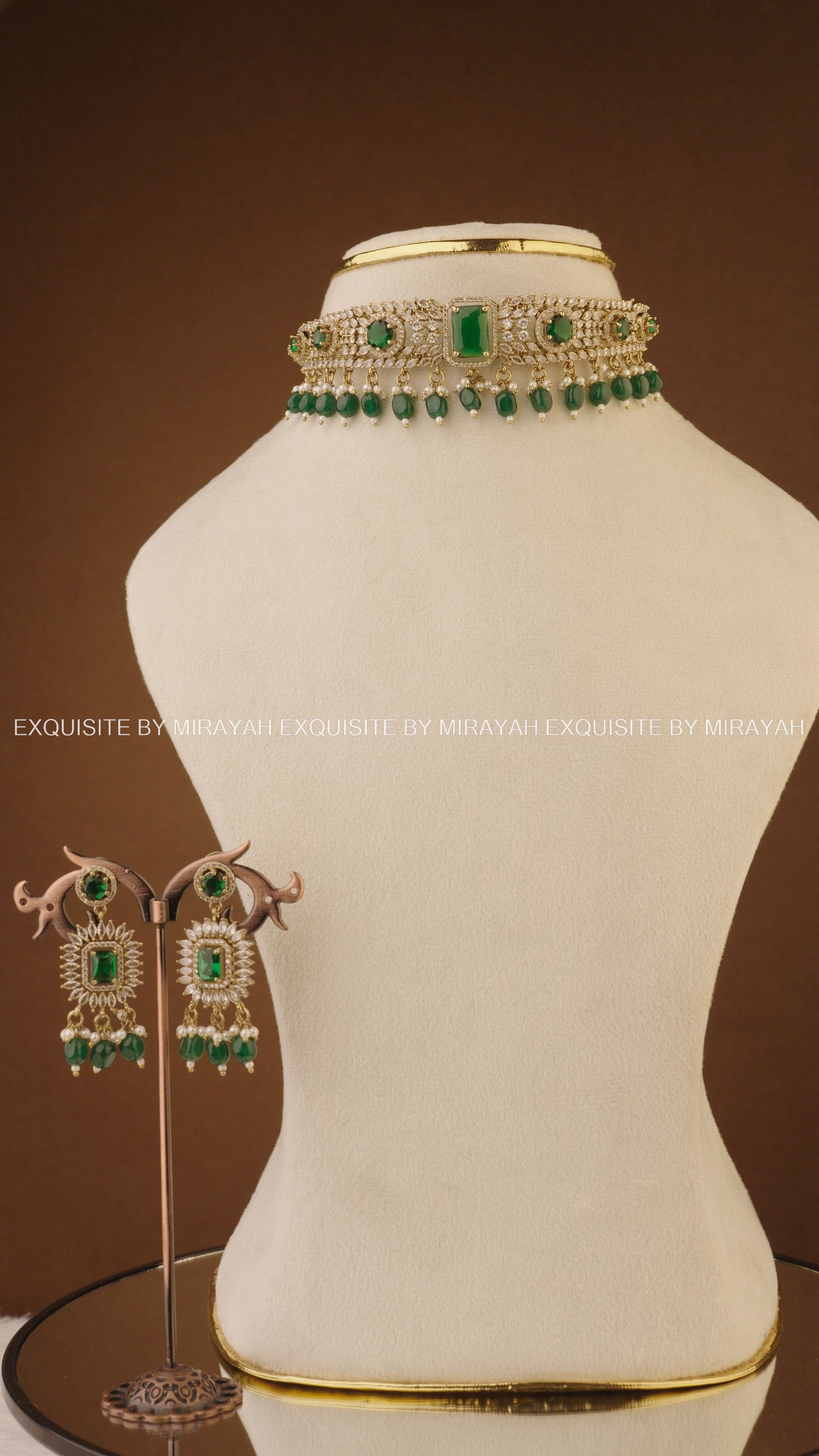 REGALE EMERALD CHOKER
