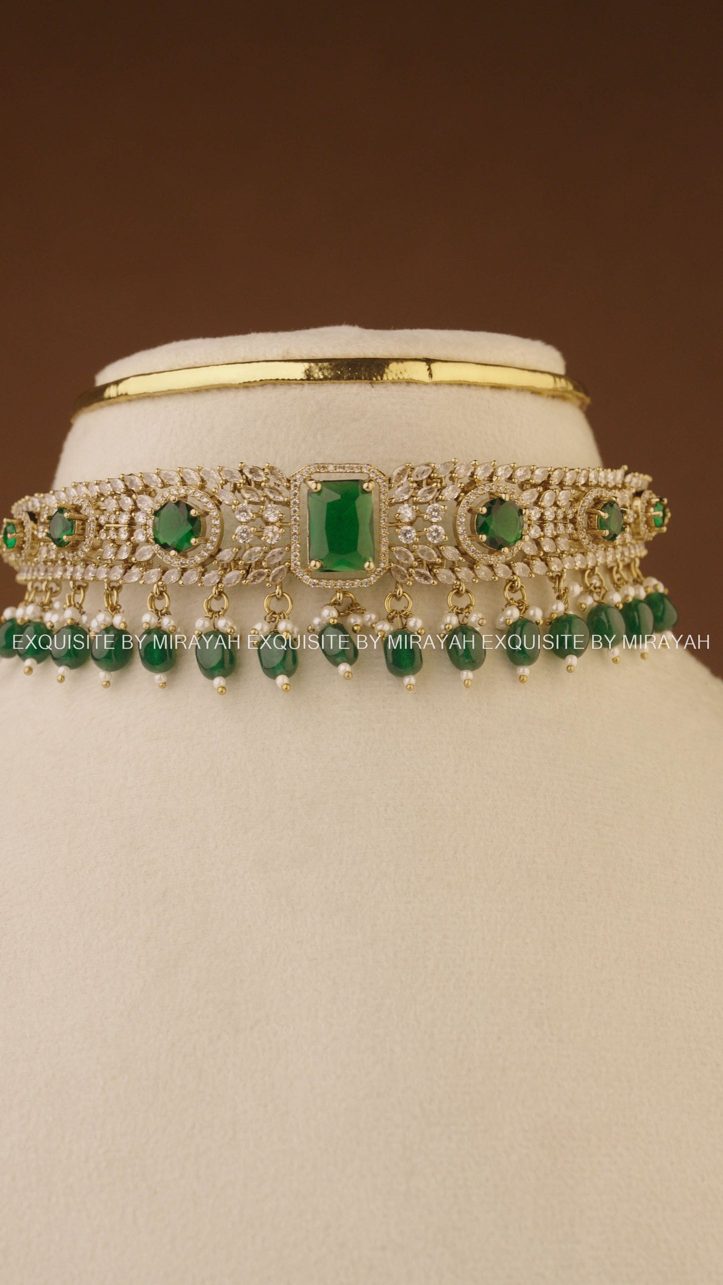 REGALE EMERALD CHOKER