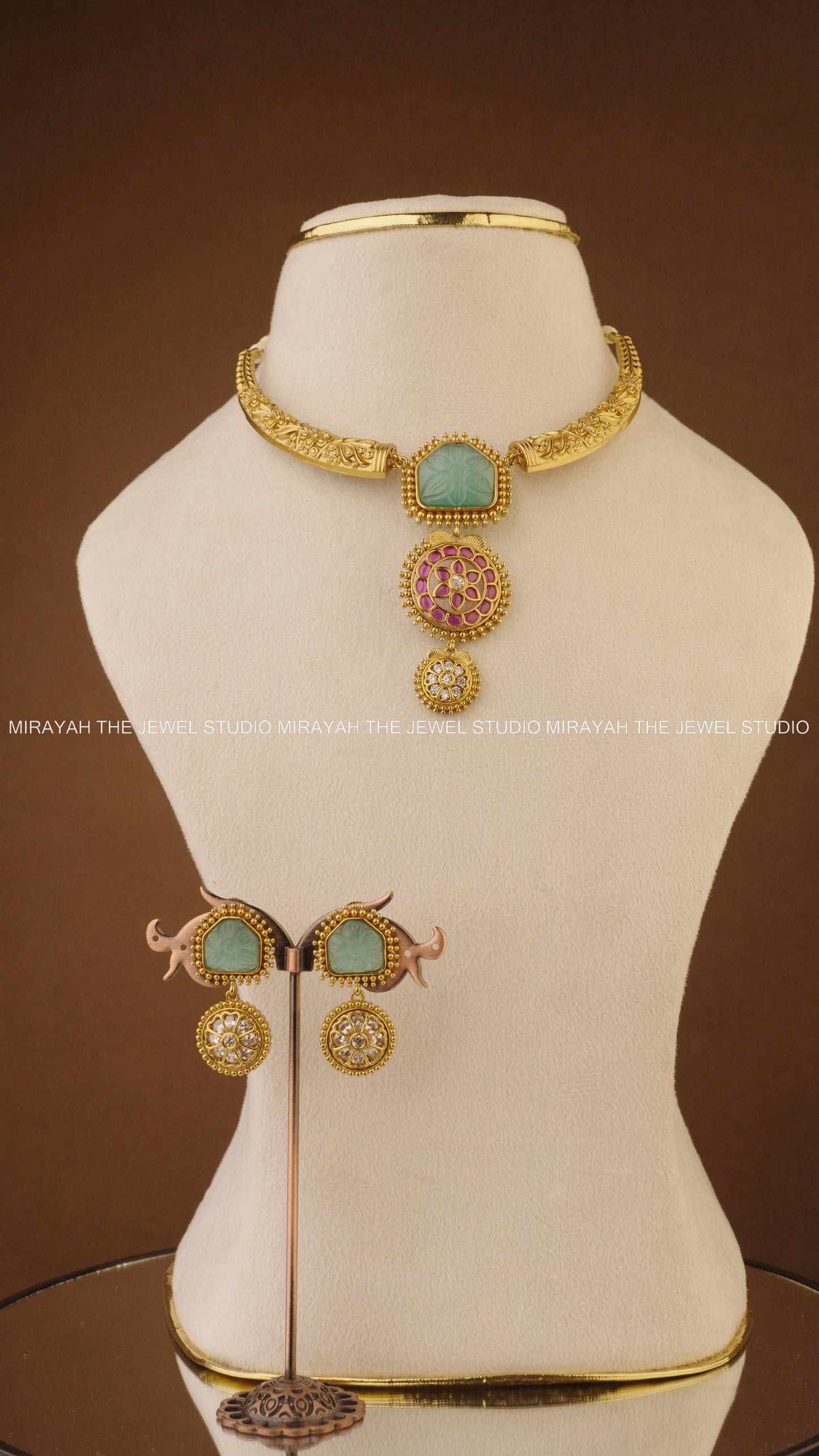 RATNA DEEPAM HASLI - AQUA BLUE