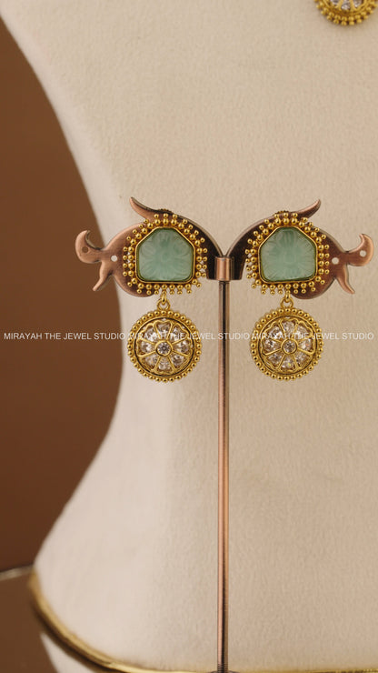 RATNA DEEPAM HASLI - AQUA BLUE