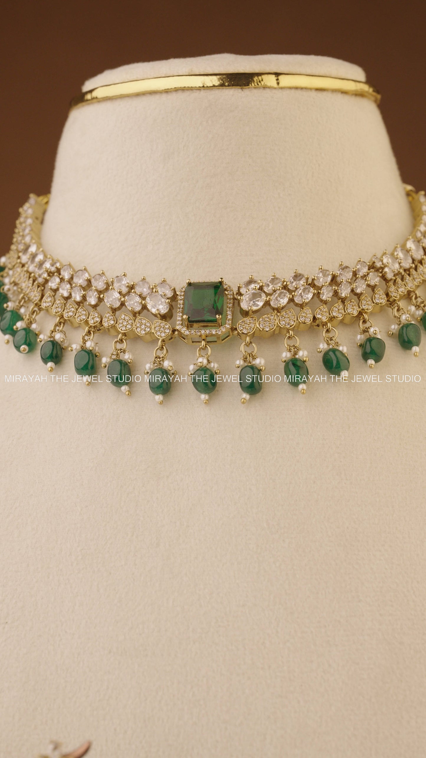 NAIRA KUNDAN ELEGANCE NECKLACE