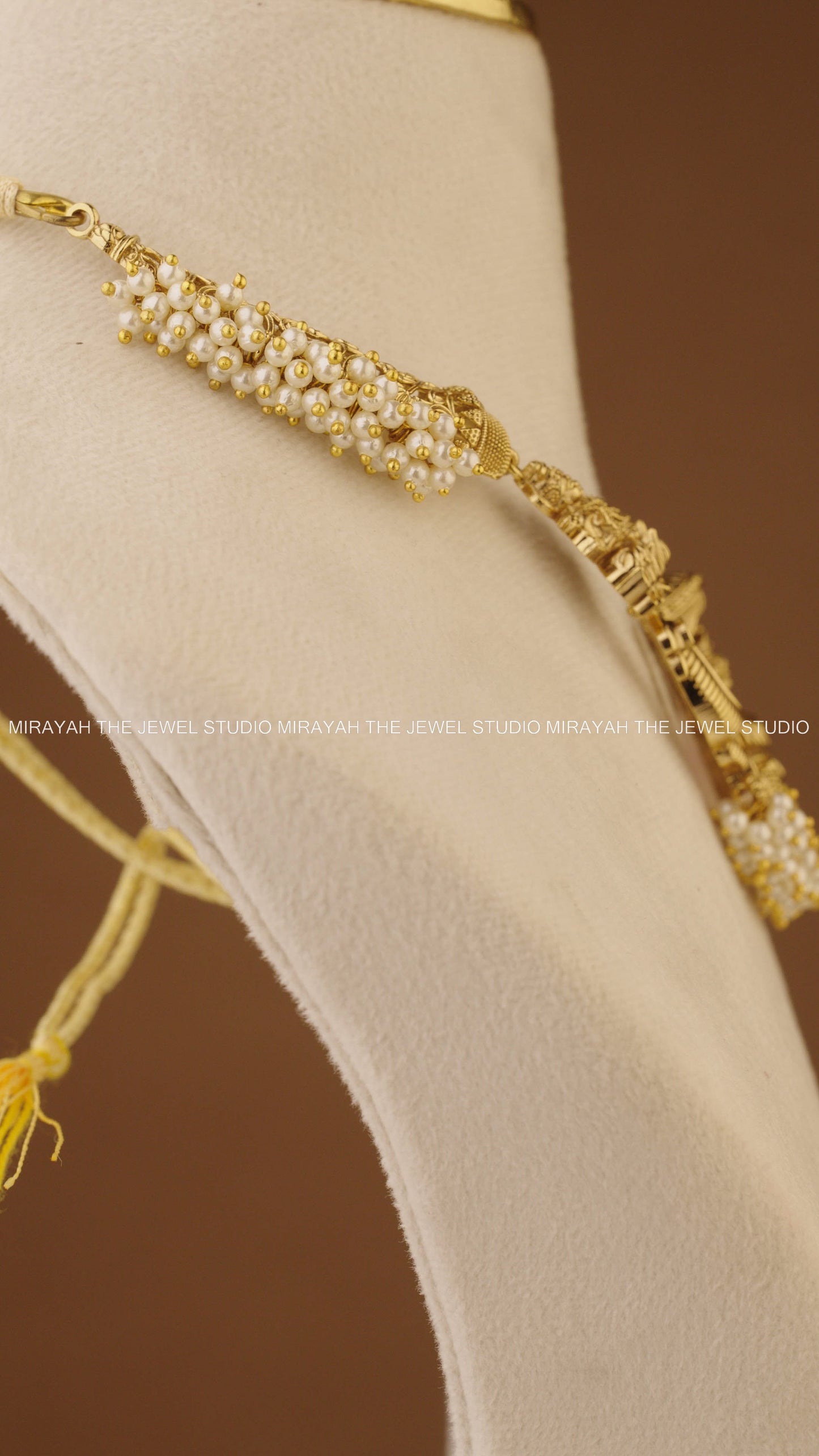 DEVYANI PEARL NECKLACE - PINK