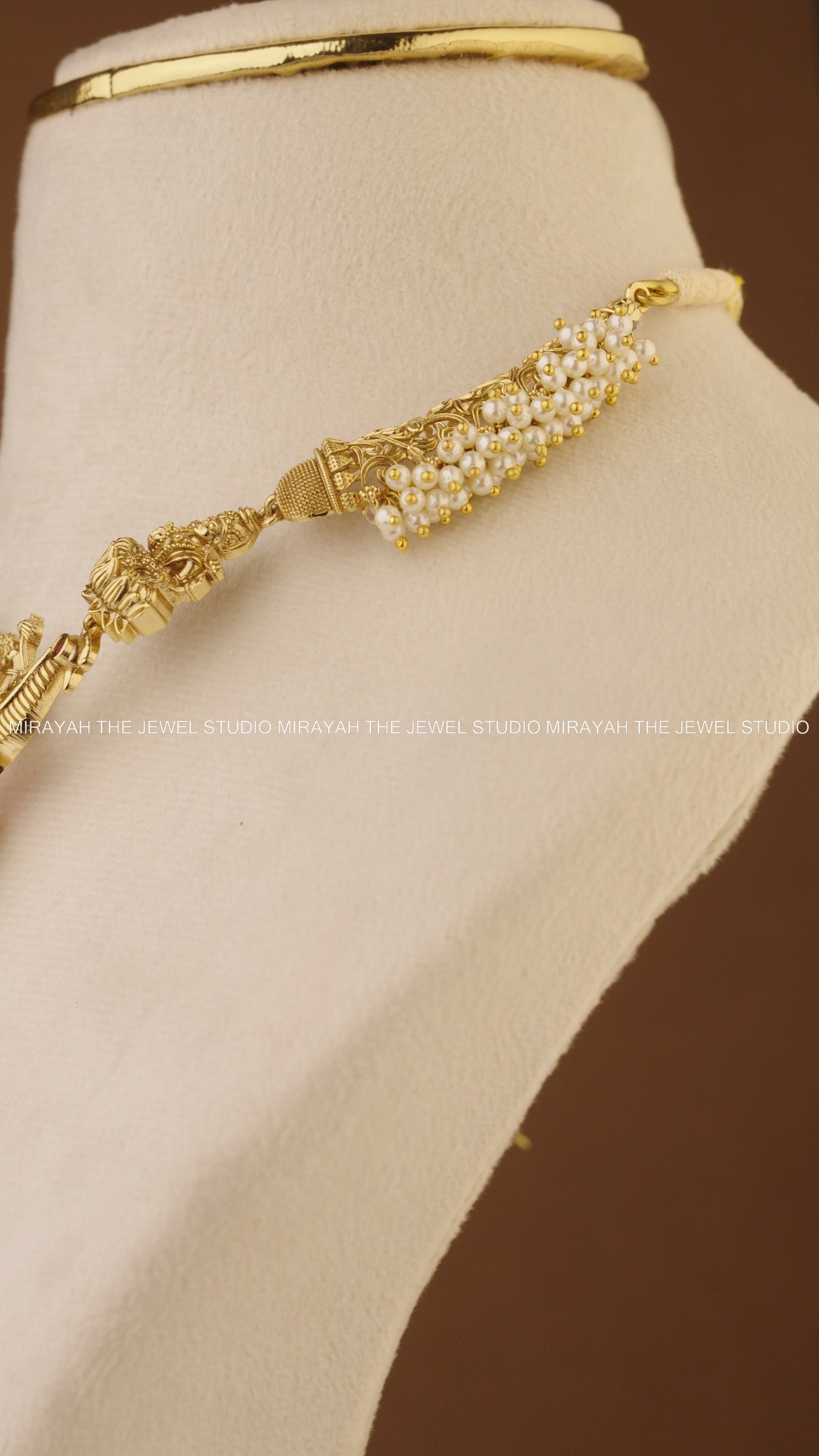 DEVYANI PEARL NECKLACE - PINK