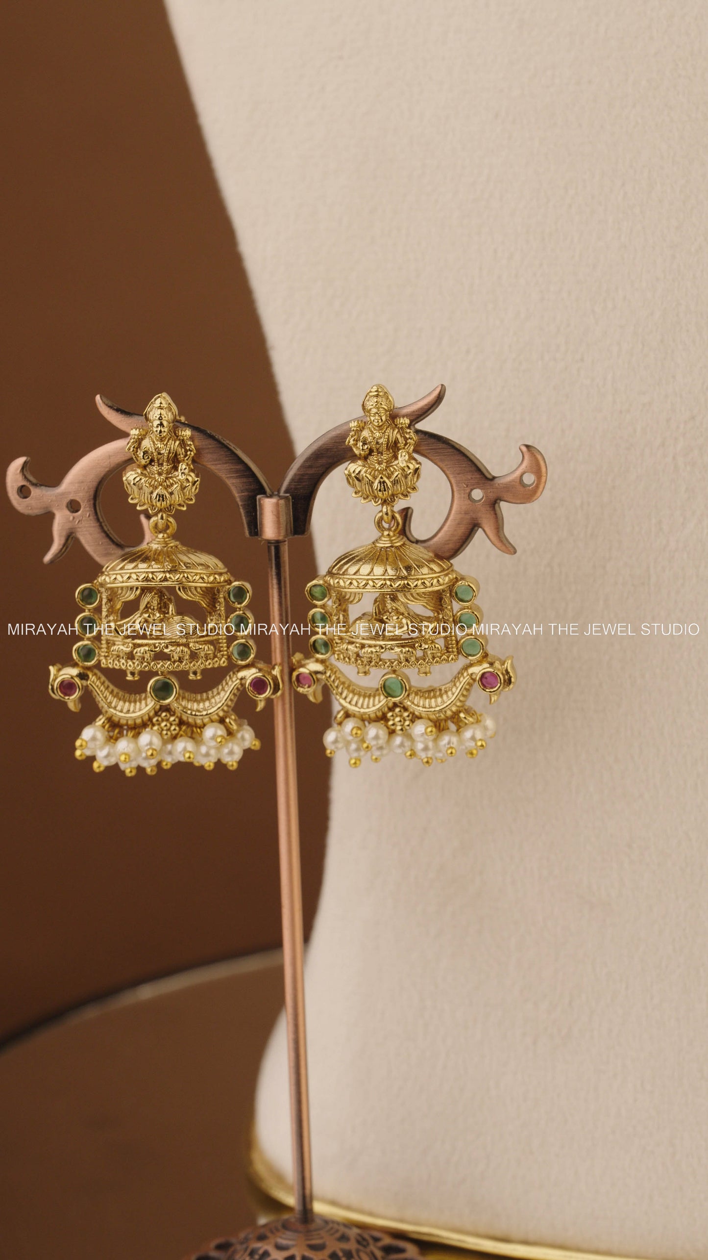 DEVYANI PEARL NECKLACE - GREEN