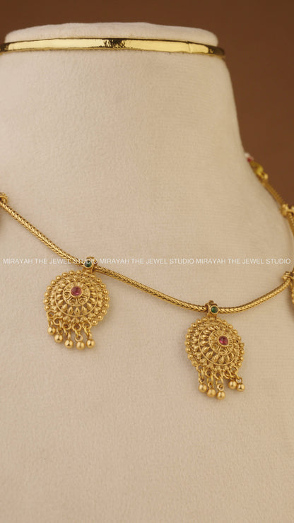 KAIRAVI MALA - RED AND GREEN