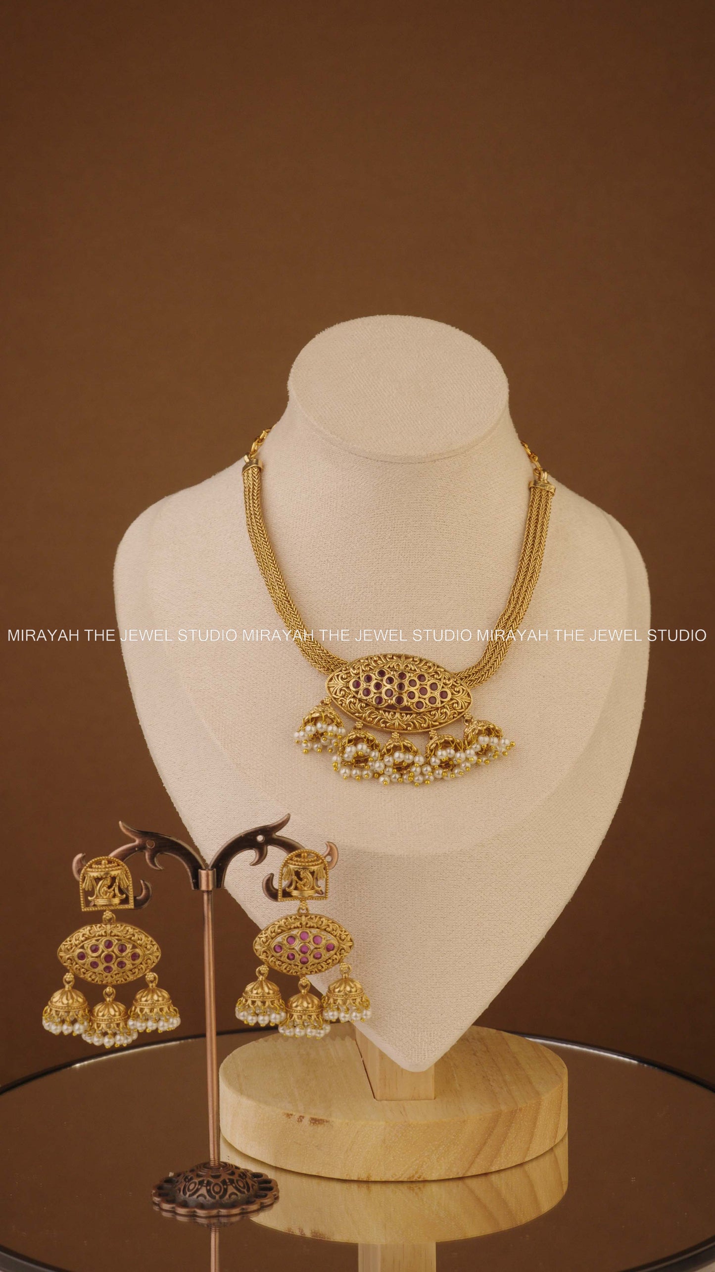 JHUMKA RAGA NECKLACE