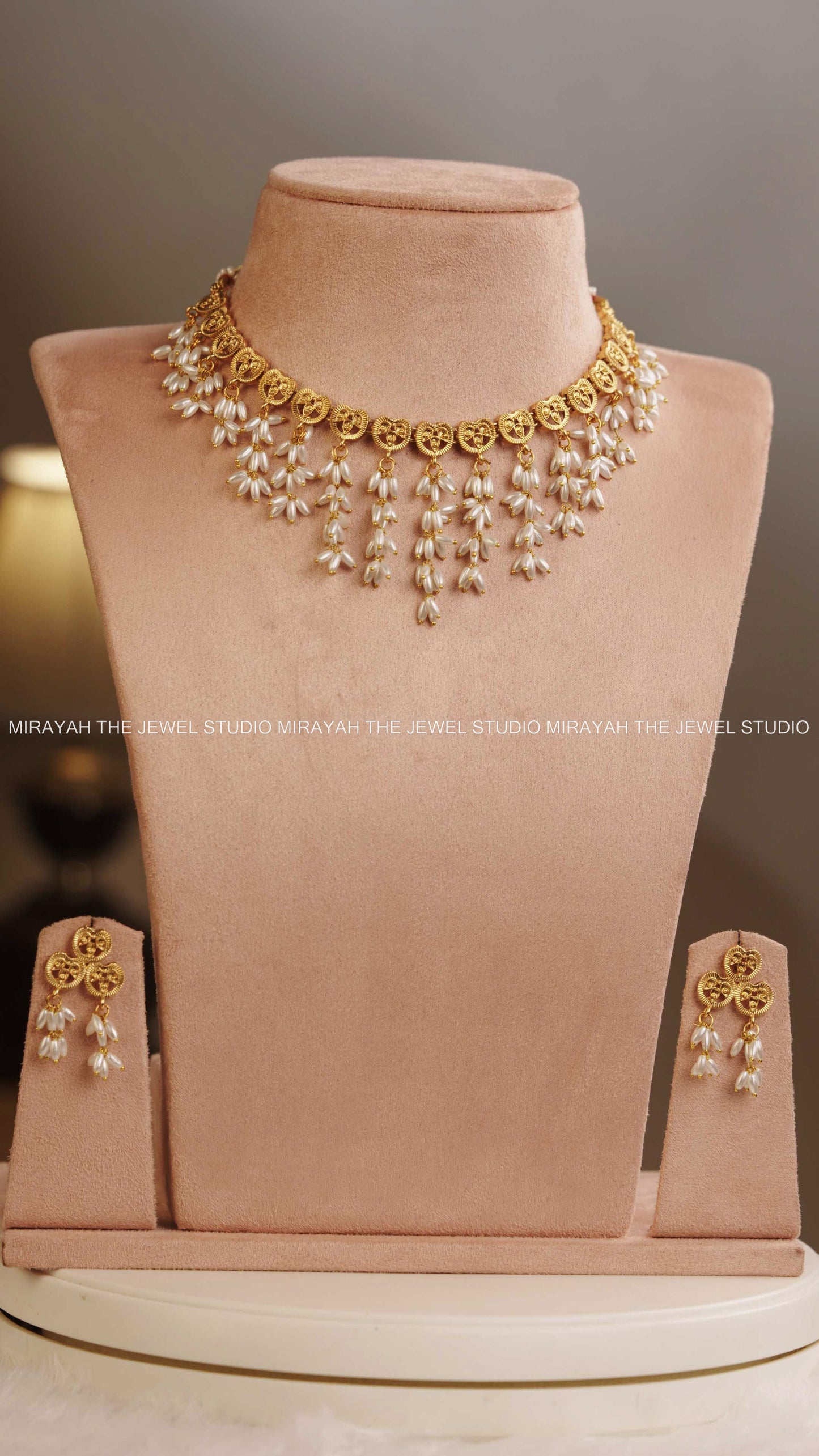 HANGING GUTTAPUSALU NECKLACE