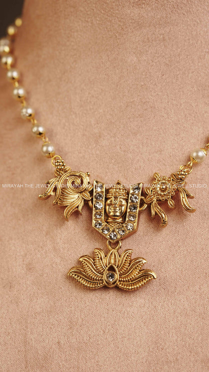 VENKATESHWARA PEARL NECKLACE