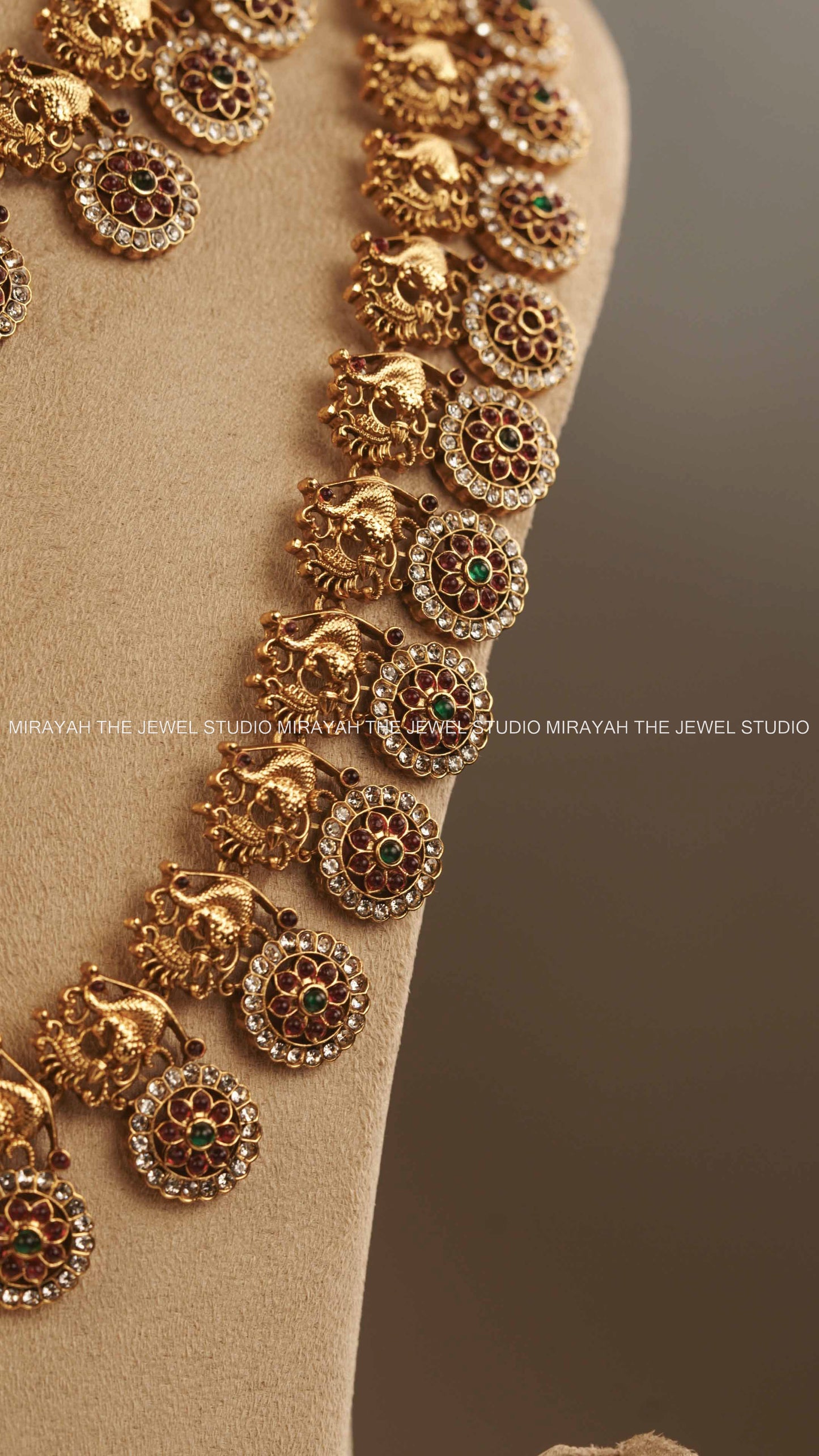 ROUND RUBY BRIDAL COMBO