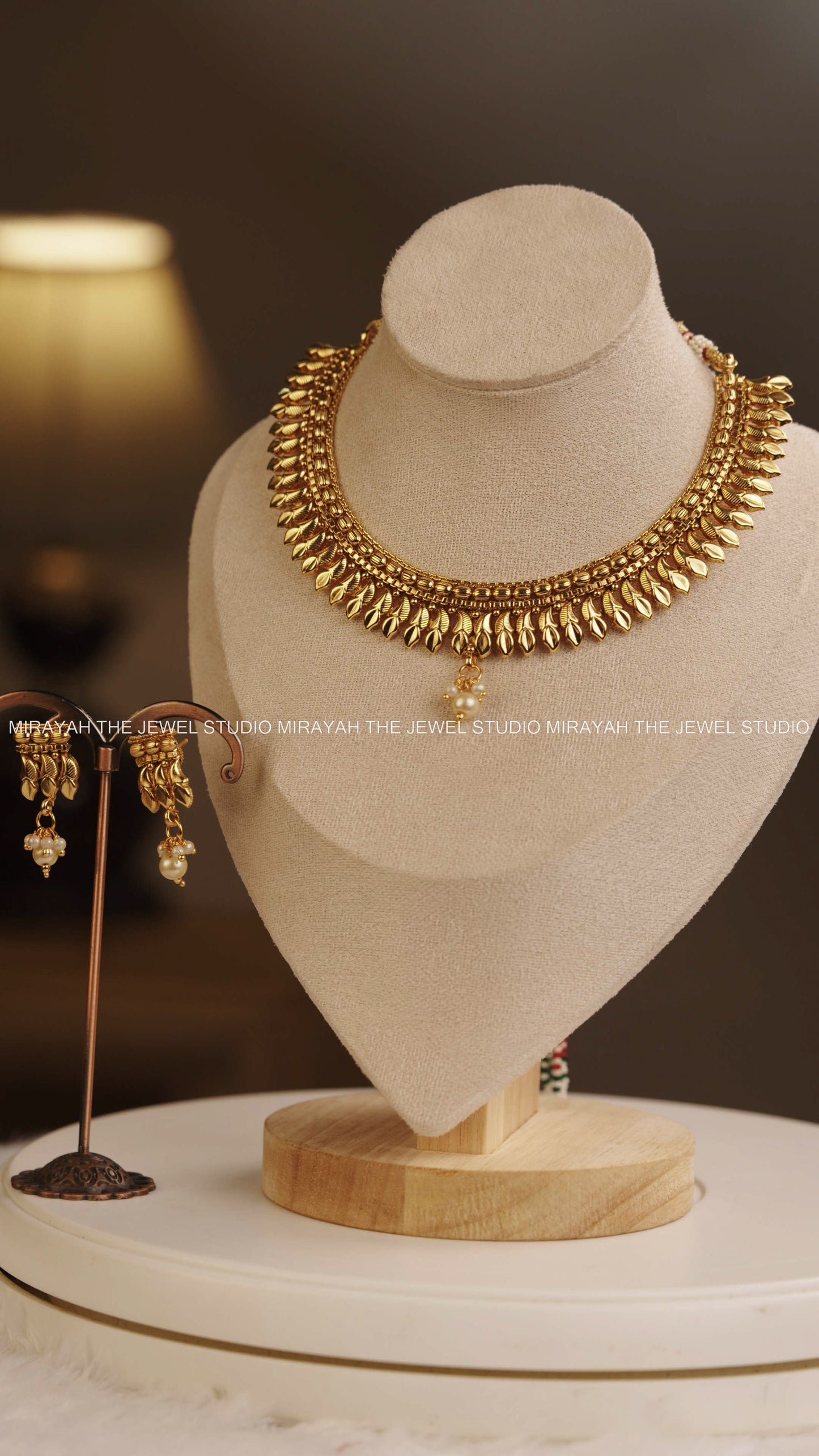 KERALA STYLE SPIKE NECKLACE
