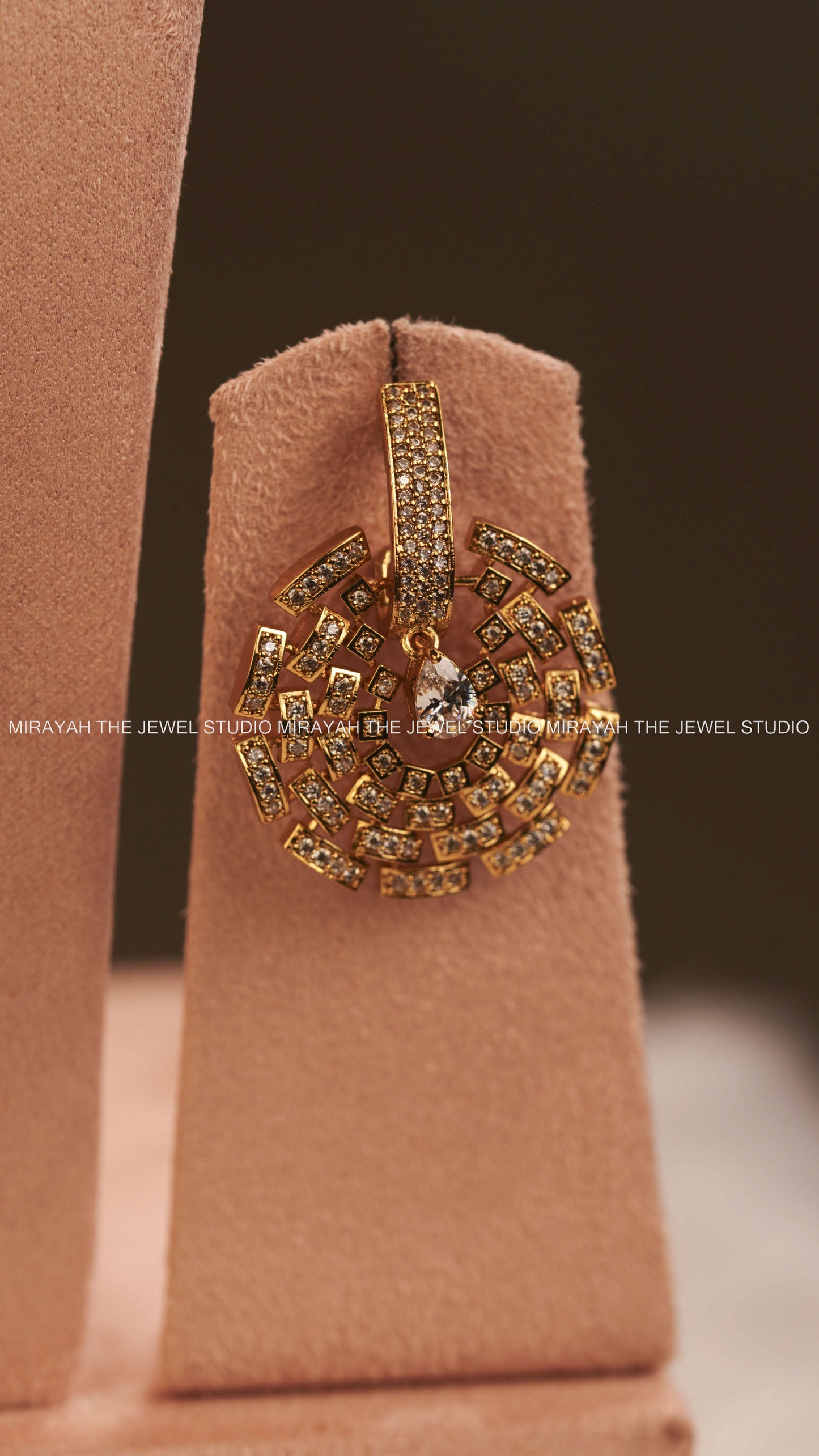 PREMIUM CZ LAYERED CHOKER/NECKLACE