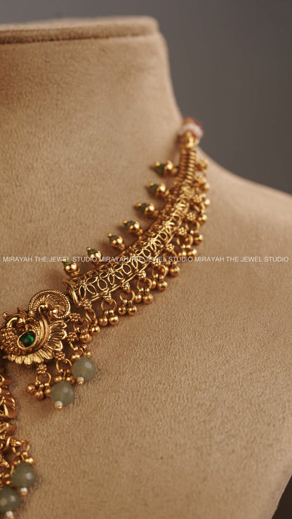 MINT GREEN KANTI NECKLACE