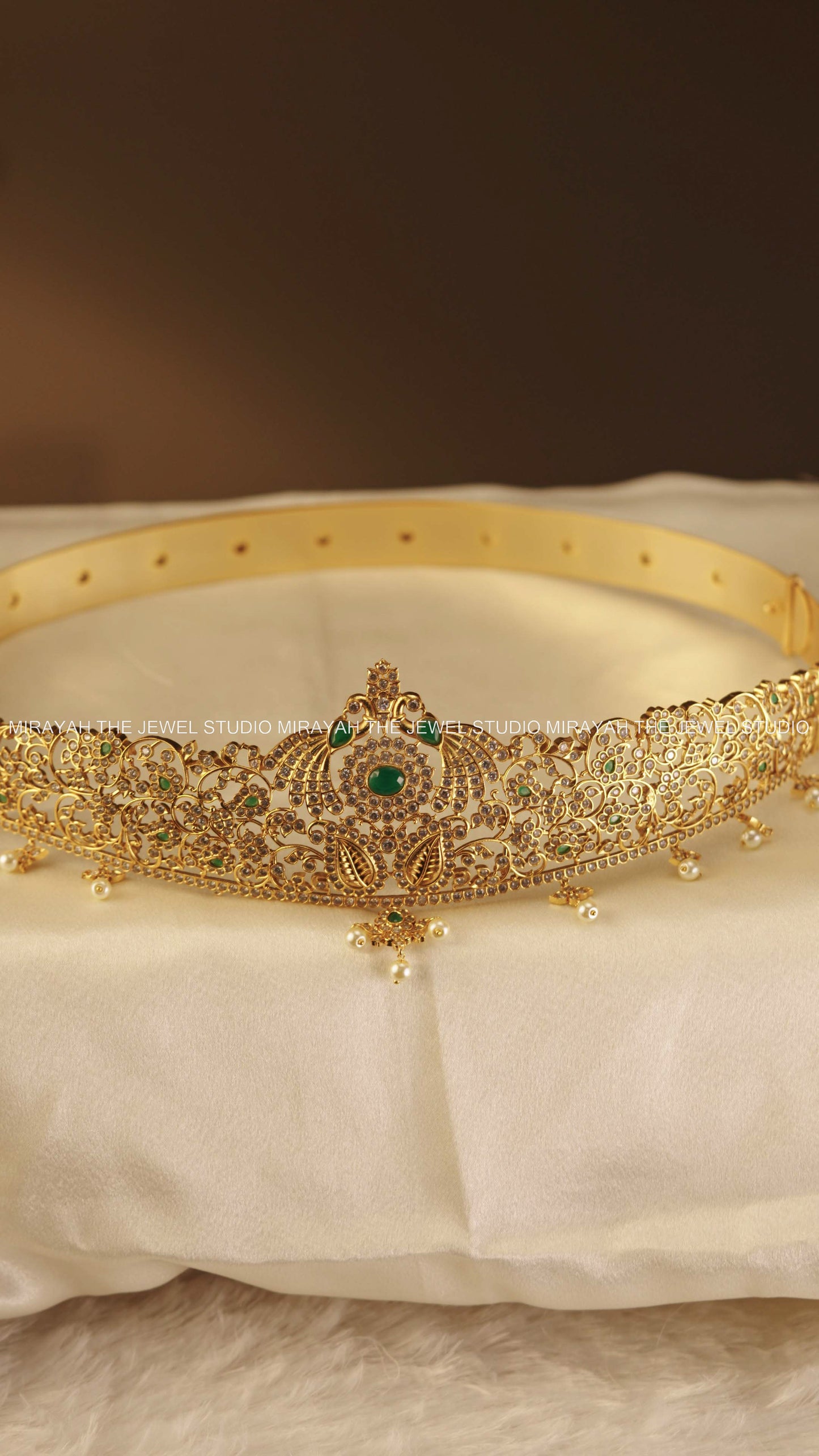 PREMIUM FLORAL BRIDAL HIPBELT