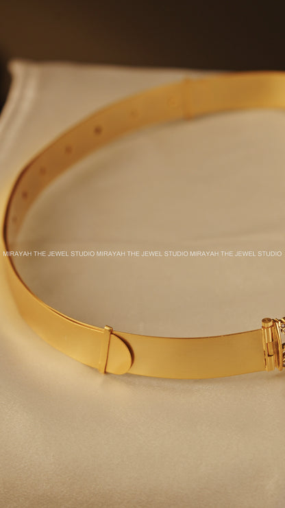 PREMIUM FLORAL BRIDAL HIPBELT