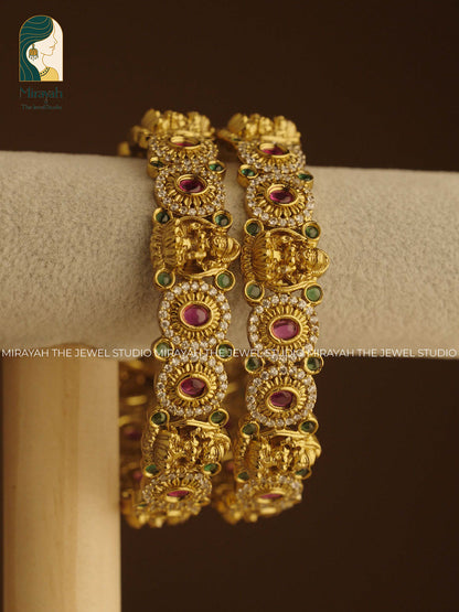 LAKSHMI VRIKSHA AD BANGLE (2PC)
