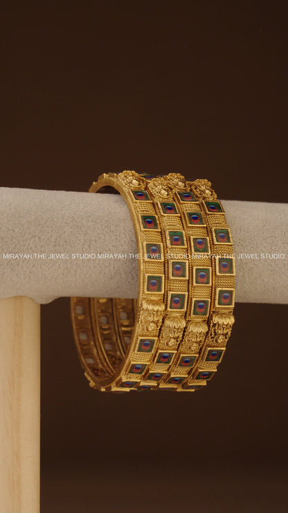 NEELKANTHI BANGLES (4PC)