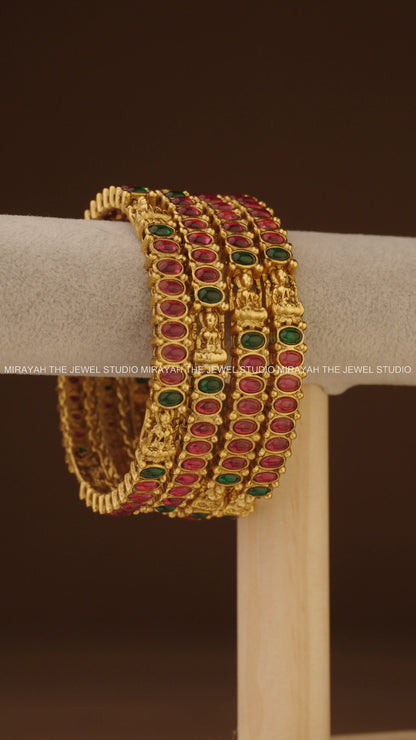 LAKSHMI VILASAM BANGLE (4PC)