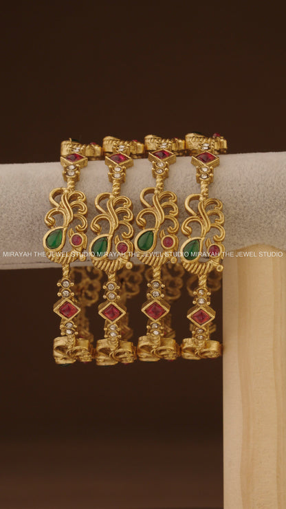 SLEEK MORVIKA BANGLES (4PC)