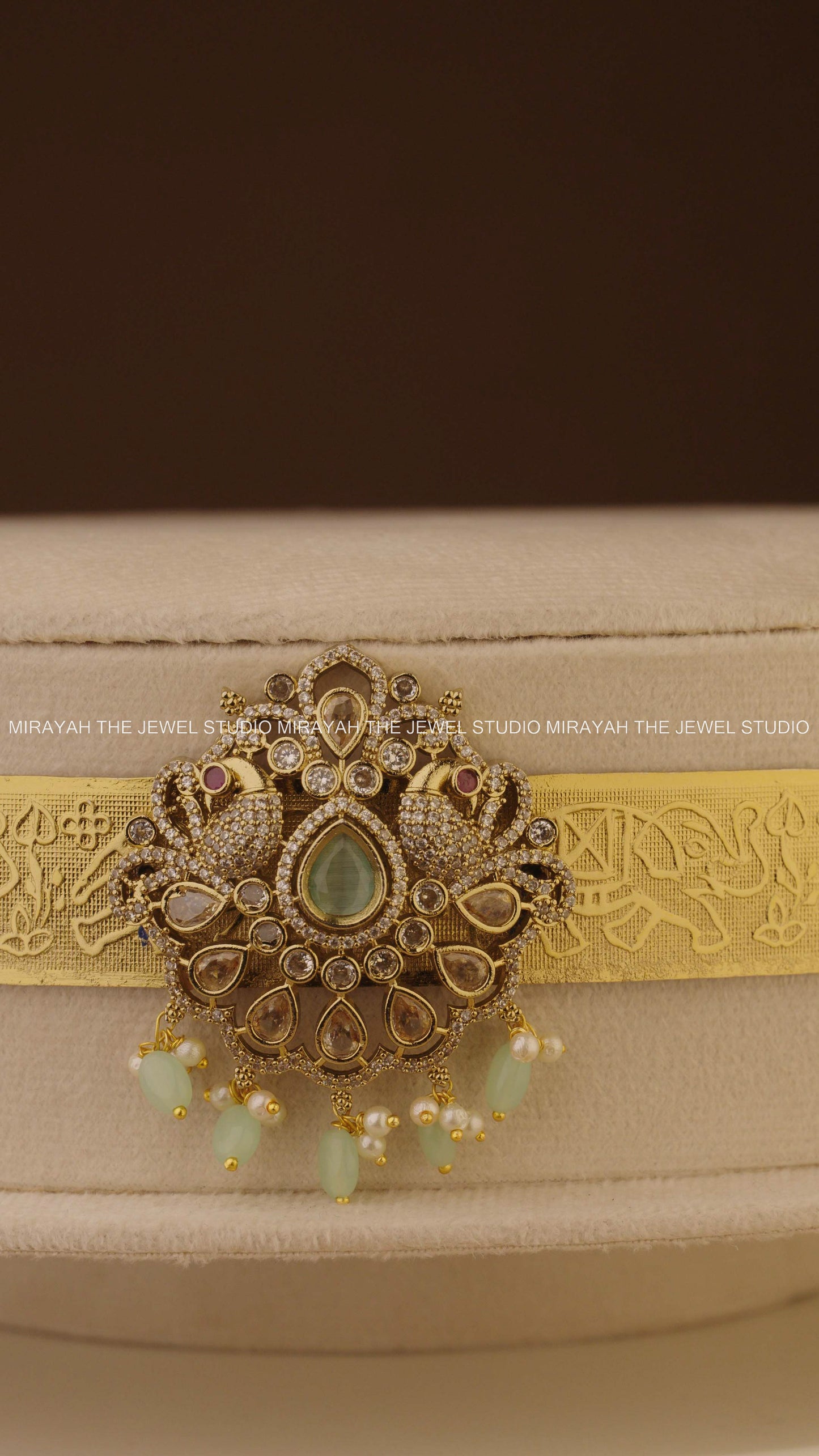 AD PEACOCK PASTEL HIP BELT