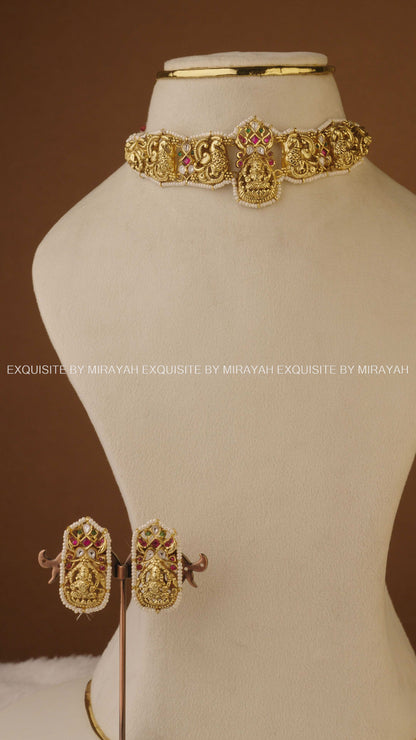 RUDRA GOLD JADAU CHOKER
