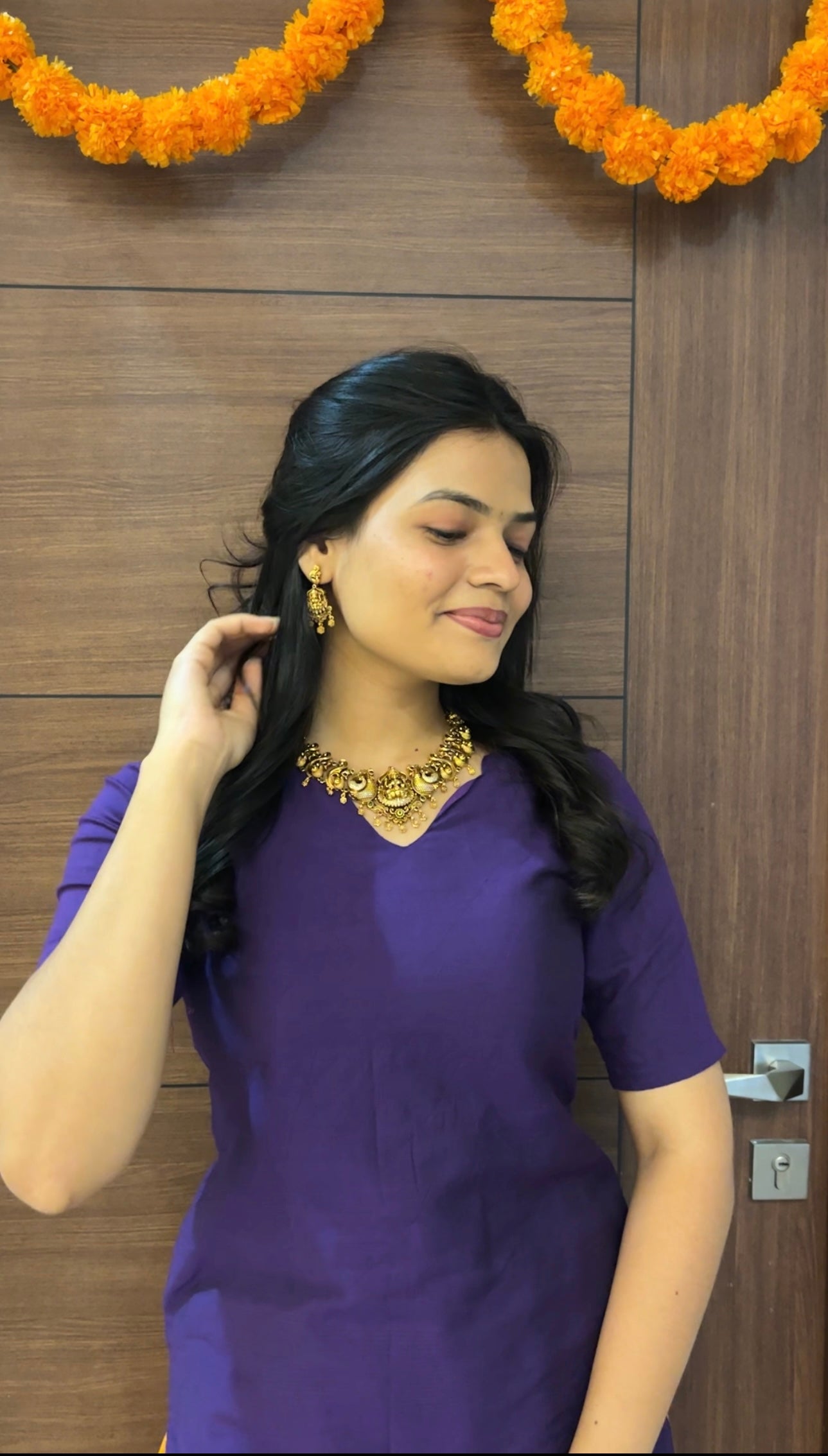 PREMIUM RAJ MAYURAM NECKLACE