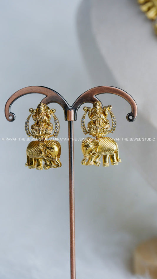 PREMIUM GAJA LAKSHMI NECKLACE