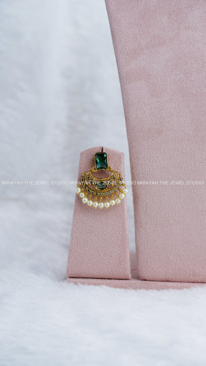 BOX SEQUENCE ATTIGAI NECLACE - AQUA BLUE